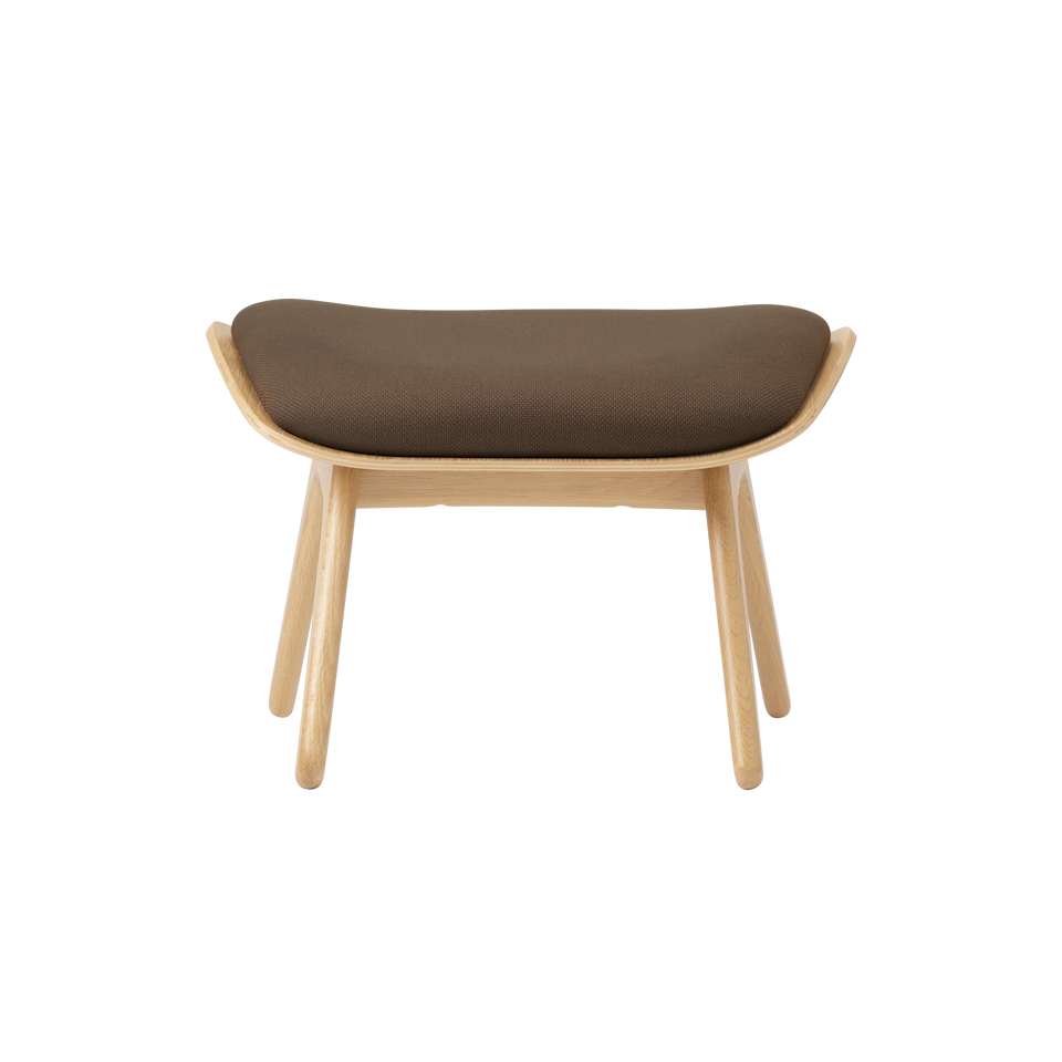 UMAGE The Reader Ottoman, Oak