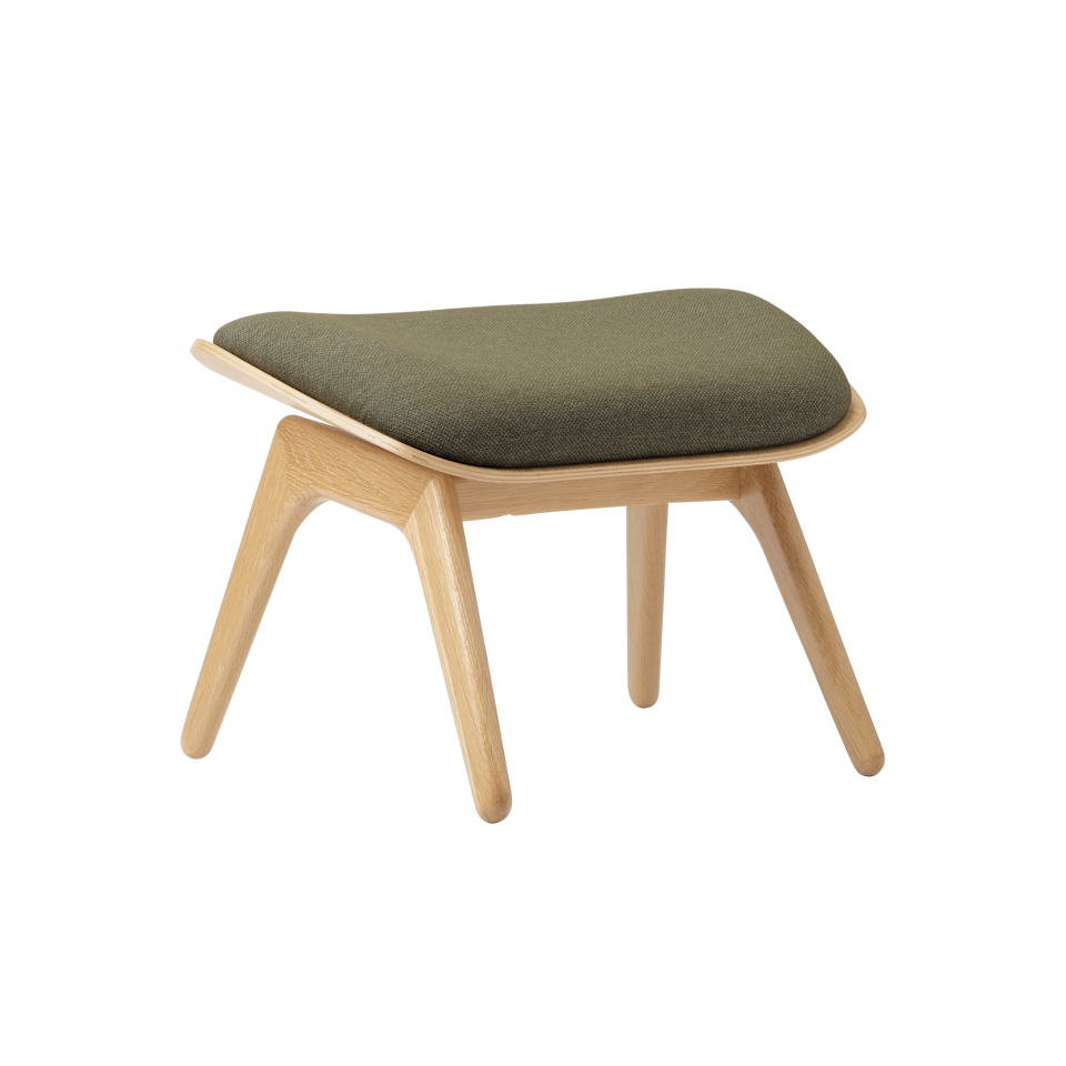 UMAGE The Reader Ottoman, Oak