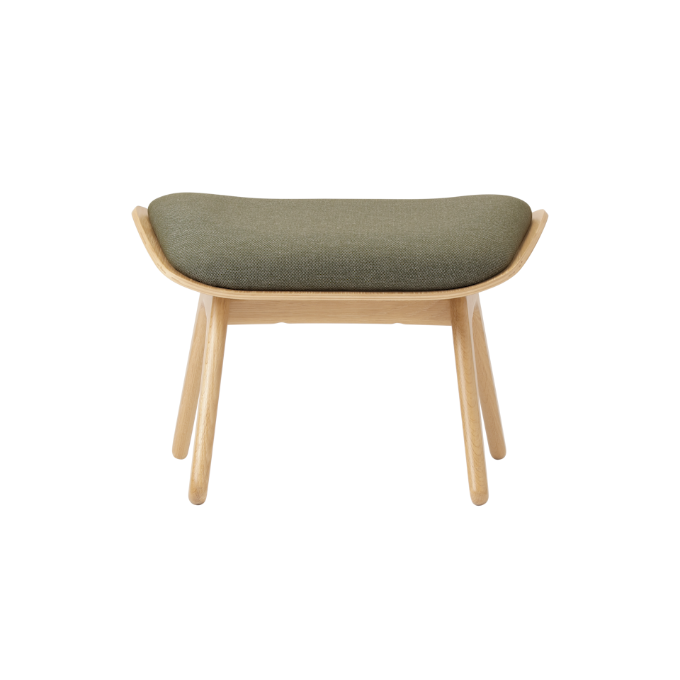 UMAGE The Reader Ottoman, Oak
