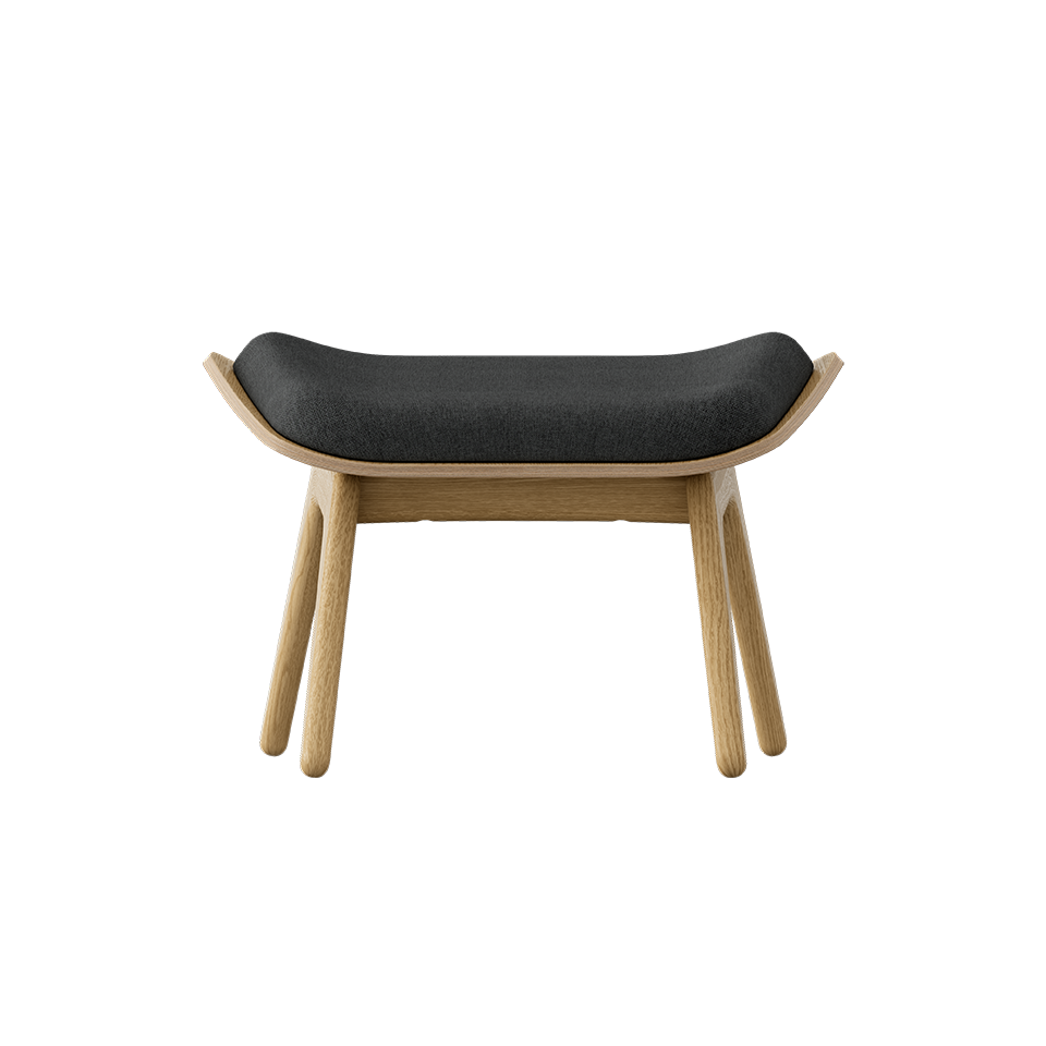 UMAGE The Reader Ottoman, Oak