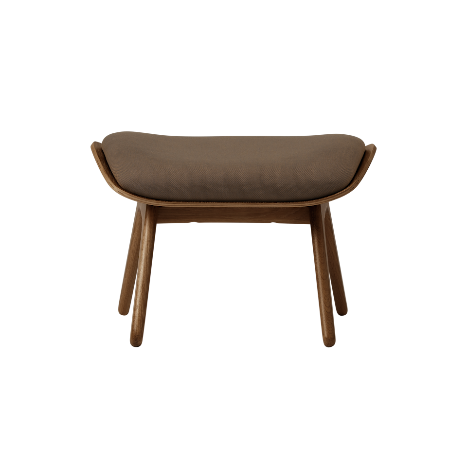 UMAGE The Reader Ottoman, Dark Oak