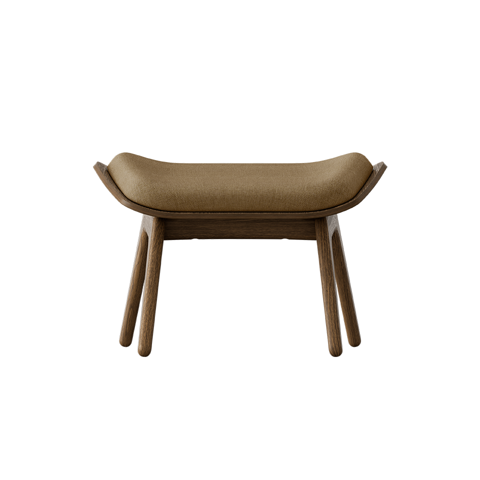 UMAGE The Reader Ottoman, Dark Oak