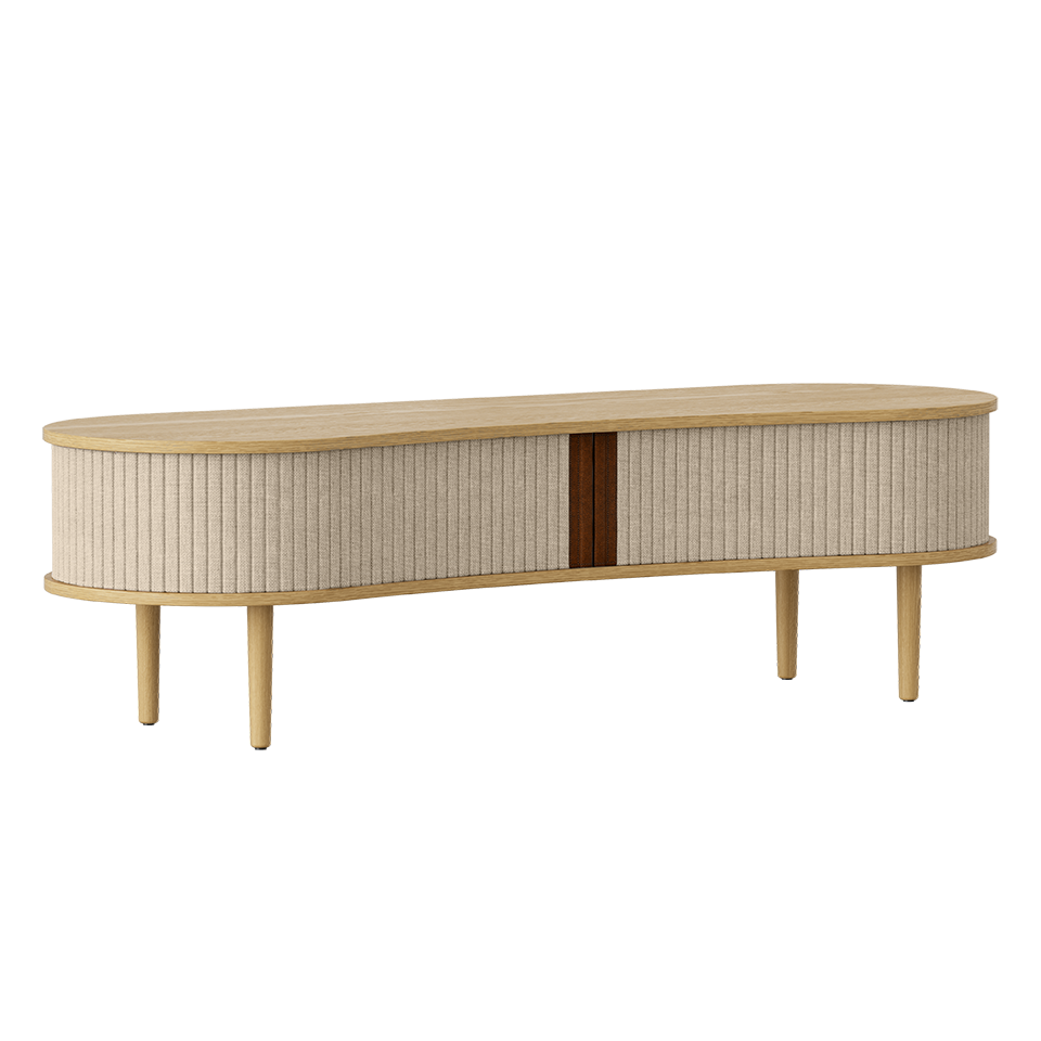 UMAGE Audacious TV bench, Oak