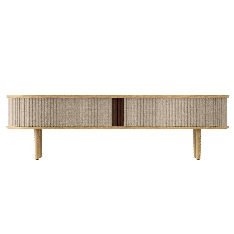 UMAGE Audacious TV bench, Oak