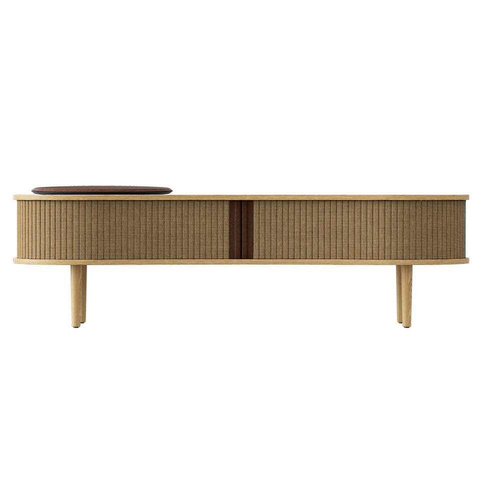 UMAGE Audacious TV bench, Oak