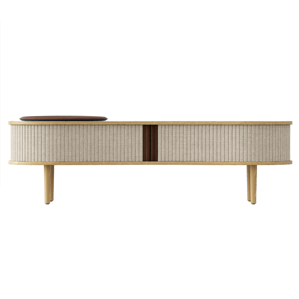 UMAGE Audacious TV bench, Oak