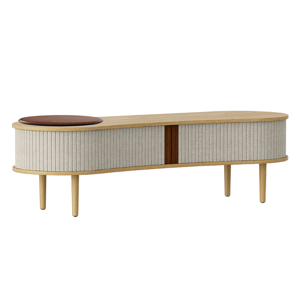 UMAGE Audacious TV bench, Oak