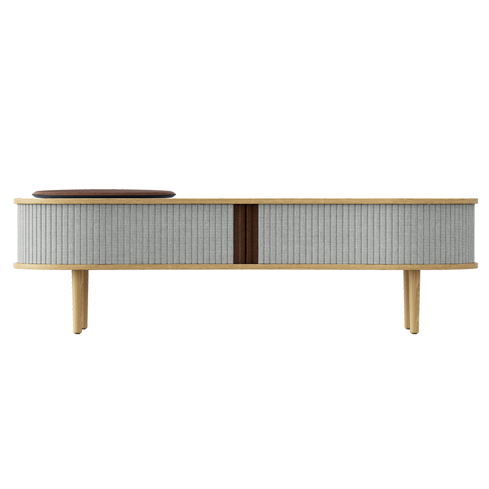 UMAGE Audacious TV bench, Oak
