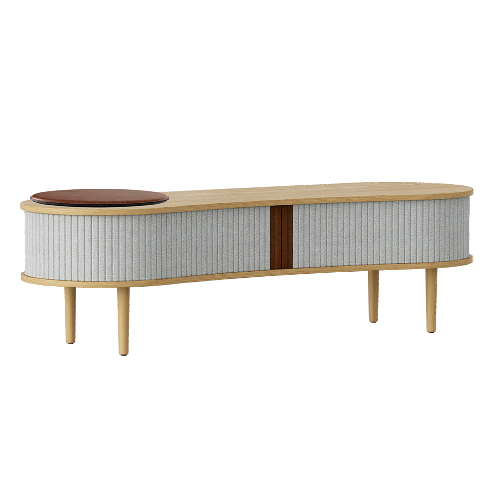 UMAGE Audacious TV bench, Oak