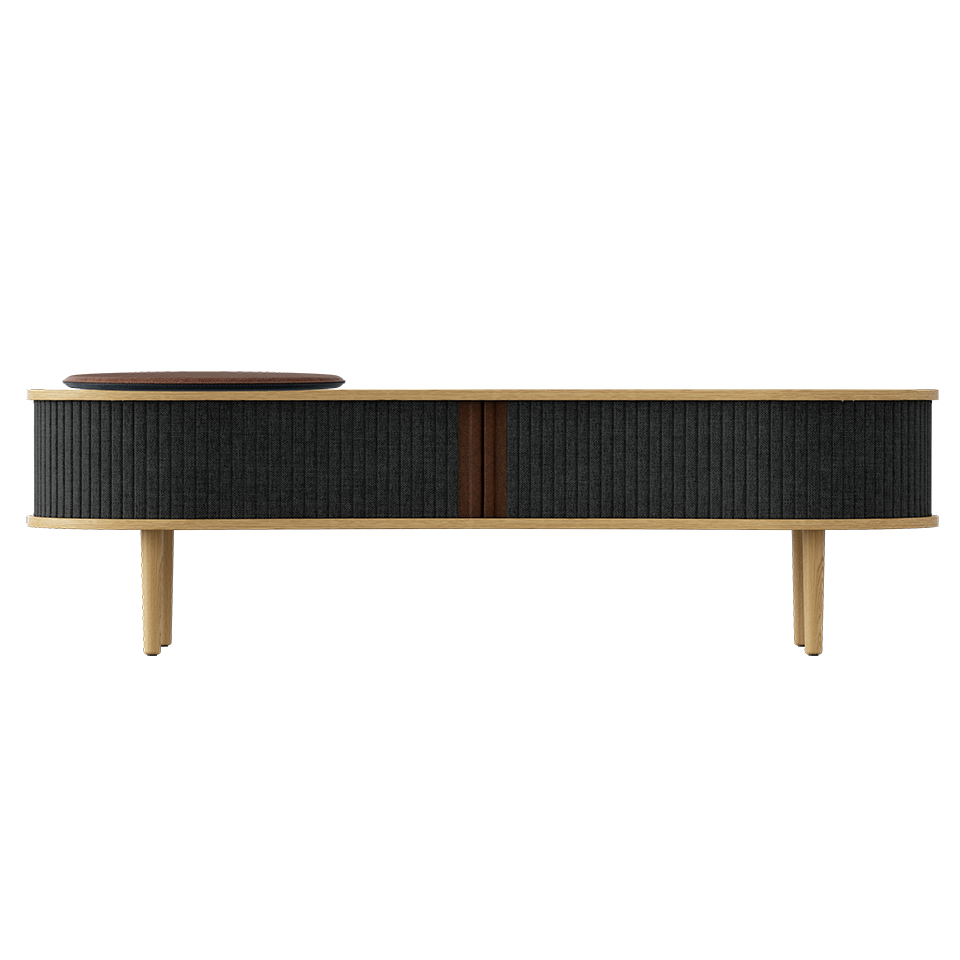 UMAGE Audacious TV bench, Oak