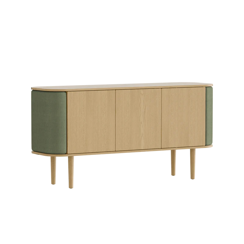 UMAGE Treasures Cabinet 3 Doors, Oak