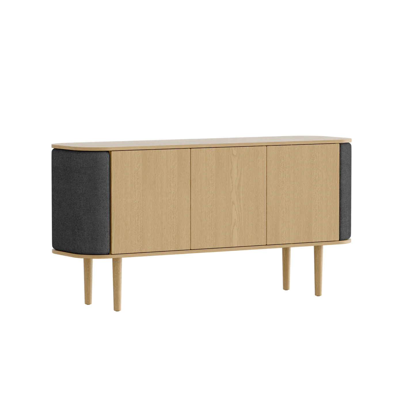 UMAGE Treasures Cabinet 3 Doors, Oak