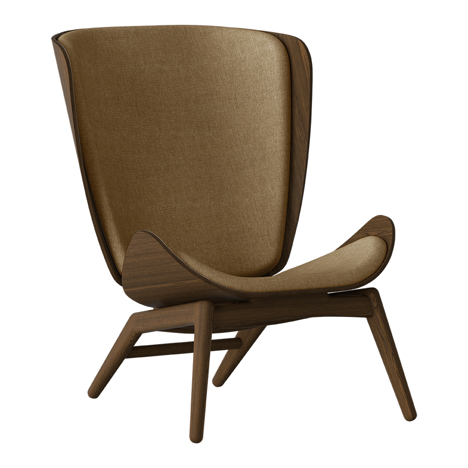 UMAGE The Reader Wing Chair, Dark Oak
