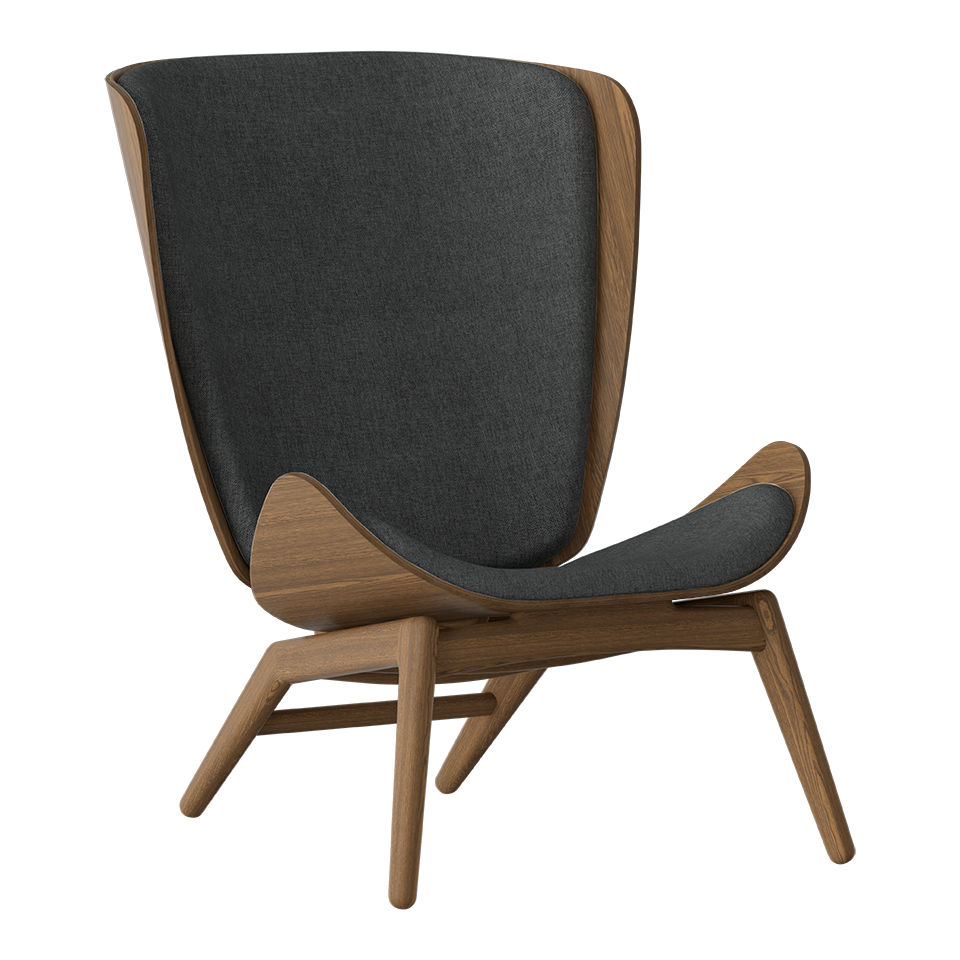UMAGE The Reader Wing Chair, Dark Oak