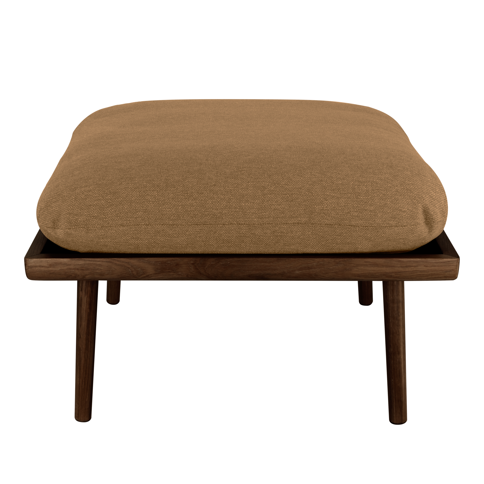 UMAGE Lounge Around Shuffle Ottoman, Dark Oak