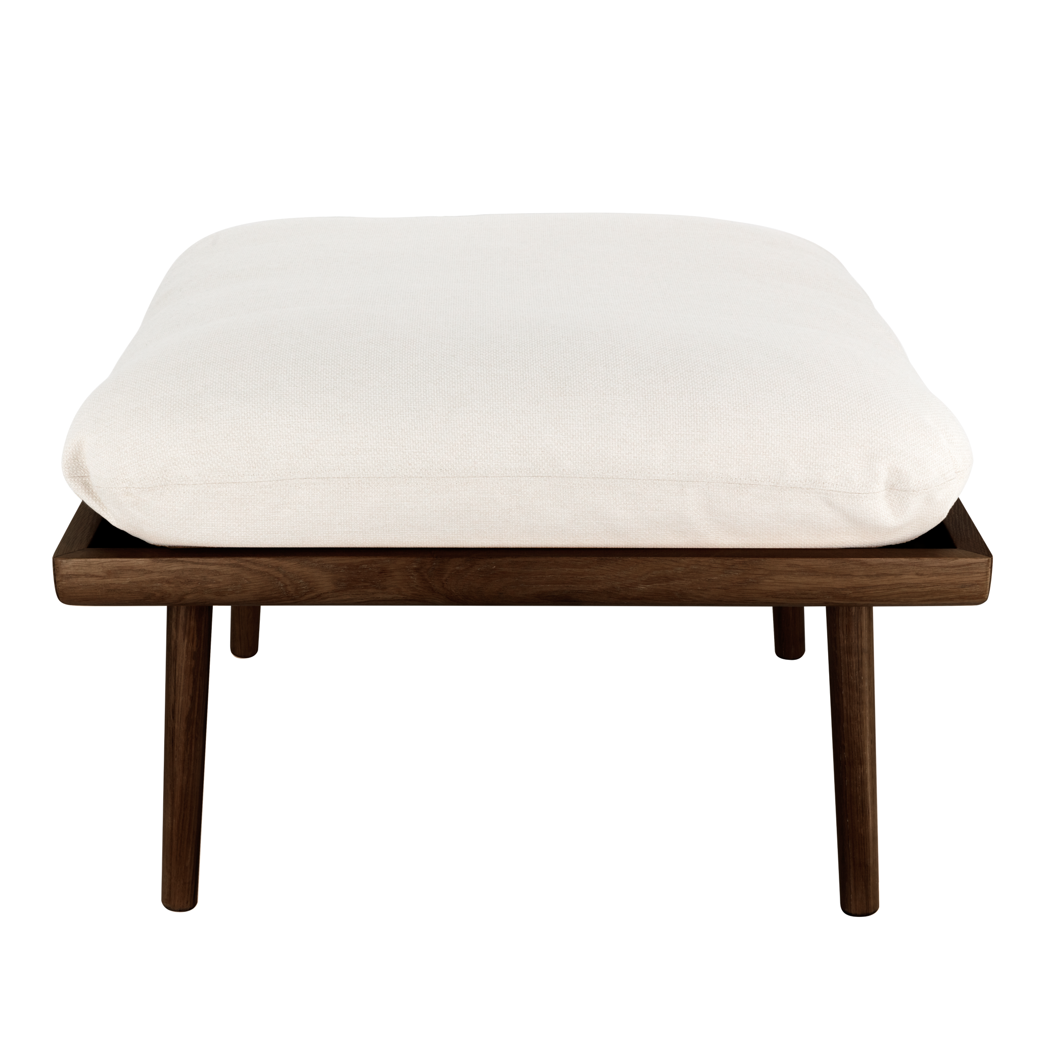UMAGE Lounge Around Shuffle Ottoman, Dark Oak