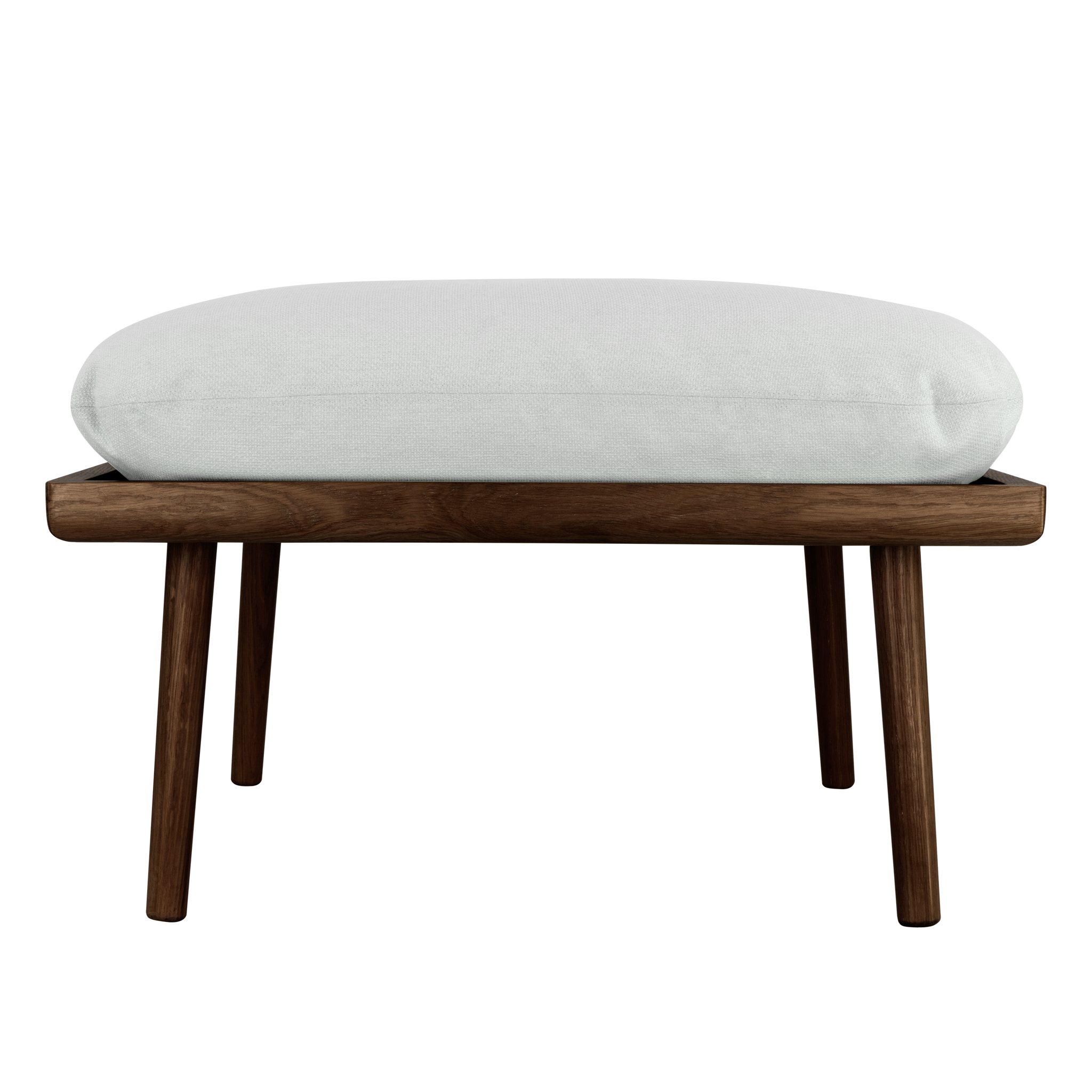 UMAGE Lounge Around Shuffle Ottoman, Dark Oak