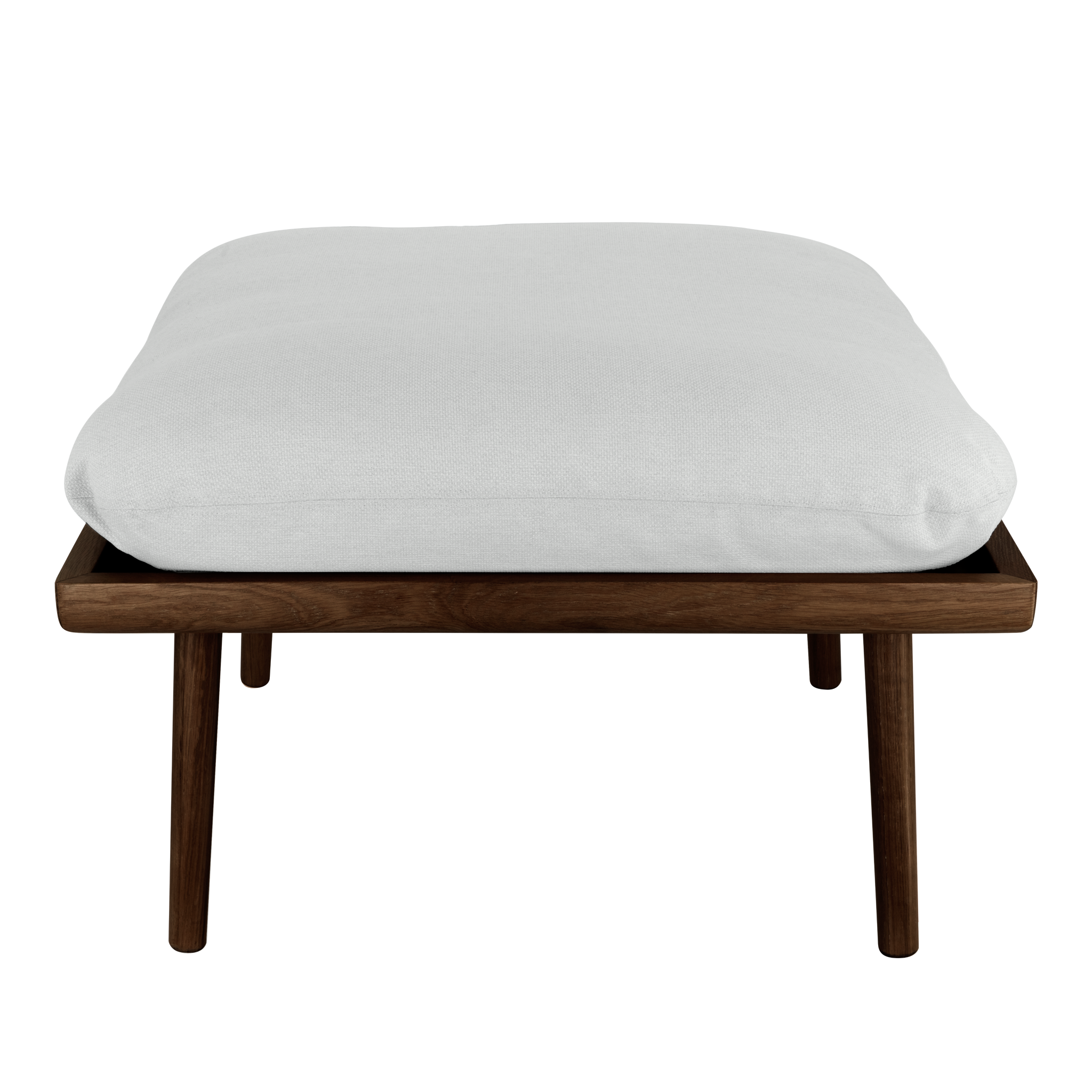 UMAGE Lounge Around Shuffle Ottoman, Dark Oak