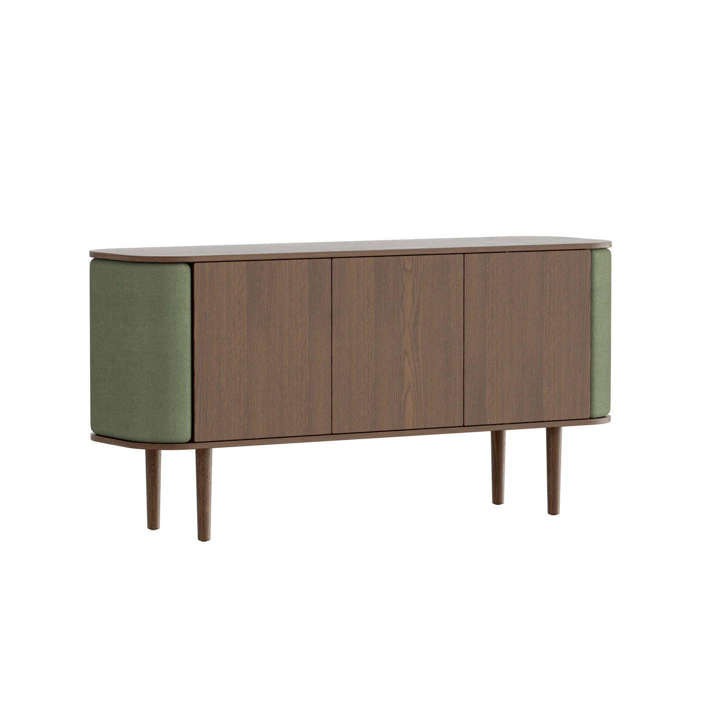 UMAGE Treasures Cabinet 3 Doors, Dark Oak