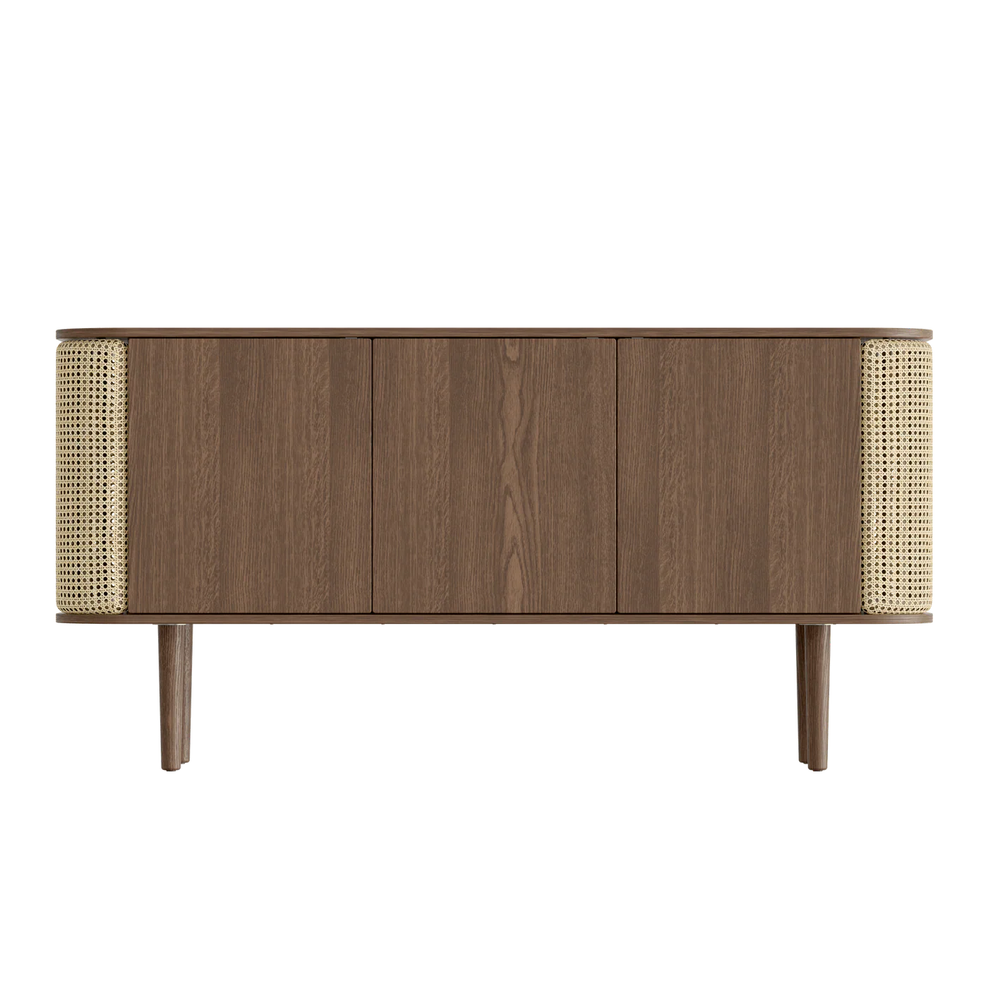 UMAGE Treasures Cabinet 3 Doors, Dark Oak