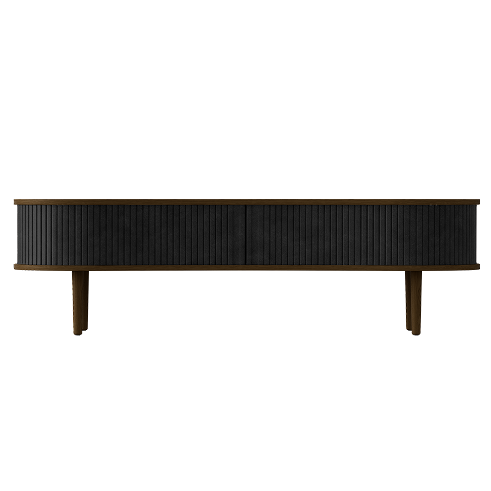 UMAGE Audacious TV bench, Dark Oak