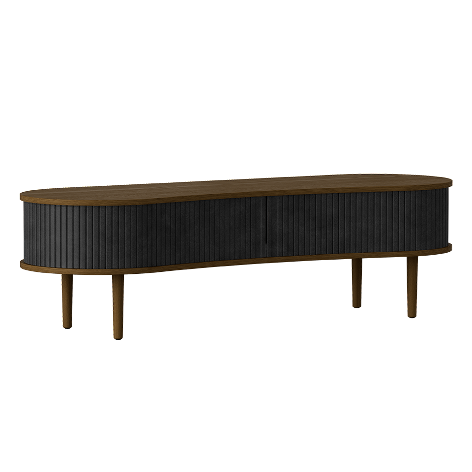 UMAGE Audacious TV bench, Dark Oak