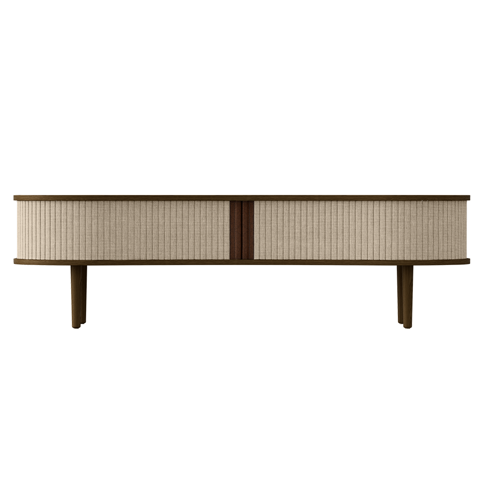 UMAGE Audacious TV bench, Dark Oak