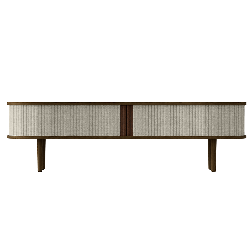 UMAGE Audacious TV bench, Dark Oak