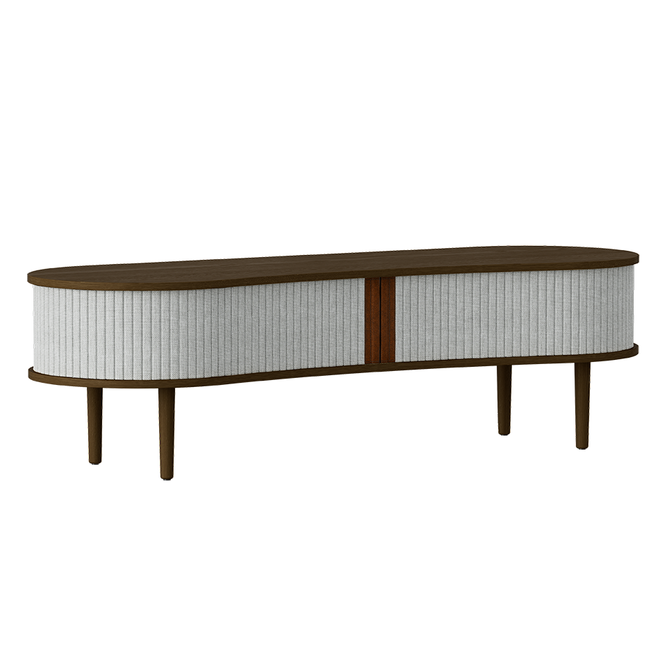 UMAGE Audacious TV bench, Dark Oak