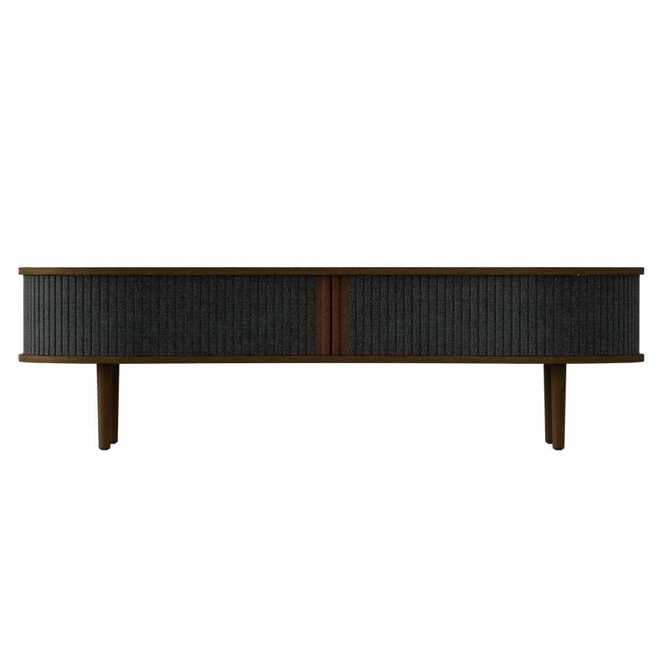 UMAGE Audacious TV bench, Dark Oak