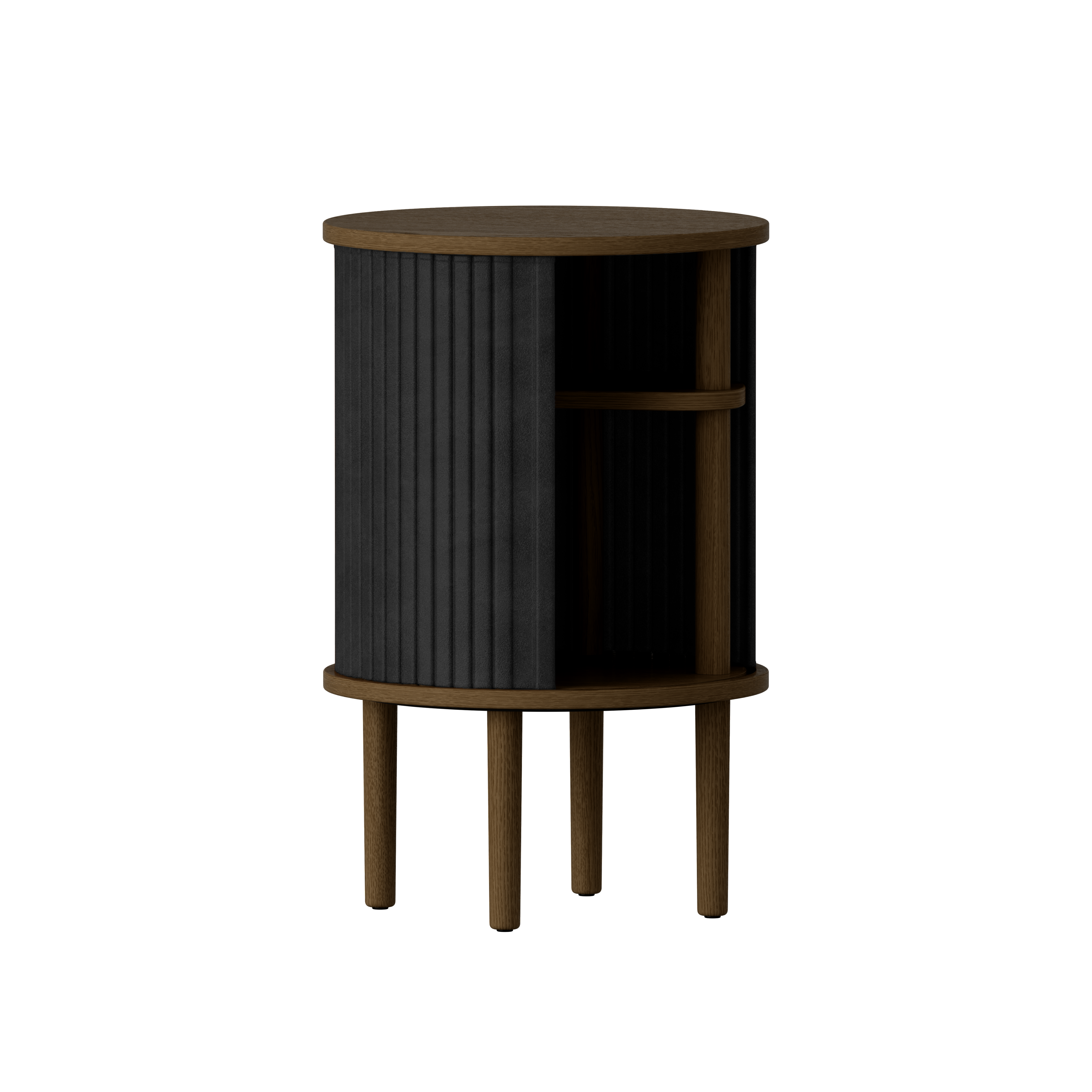 UMAGE Audacious Side Table, Dark Oak