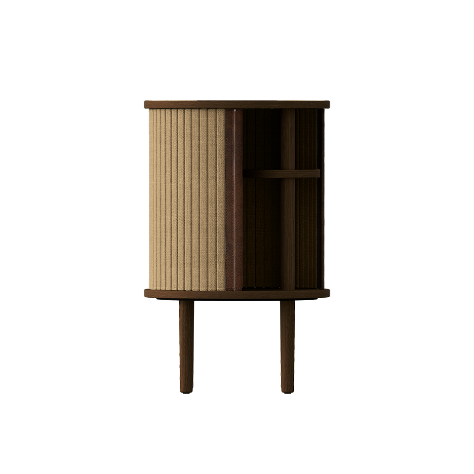 UMAGE Audacious Side Table, Dark Oak