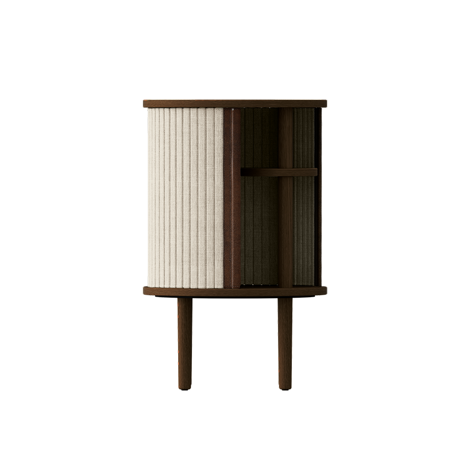 UMAGE Audacious Side Table, Dark Oak