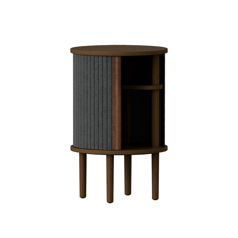 UMAGE Audacious Side Table, Dark Oak