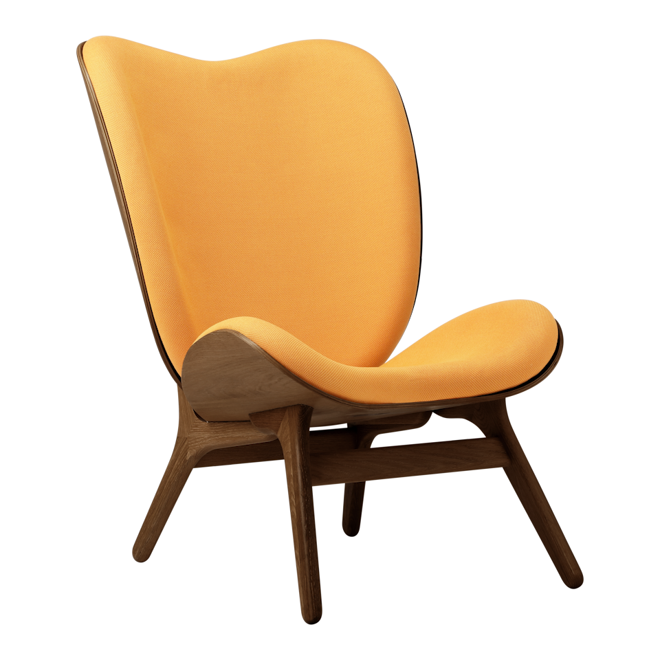 UMAGE A Conversation Piece Lounge Chair, Tall, Dark Oak