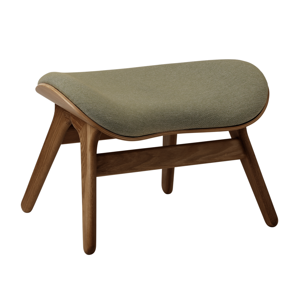 UMAGE A Conversation Piece Ottoman, Dark Oak