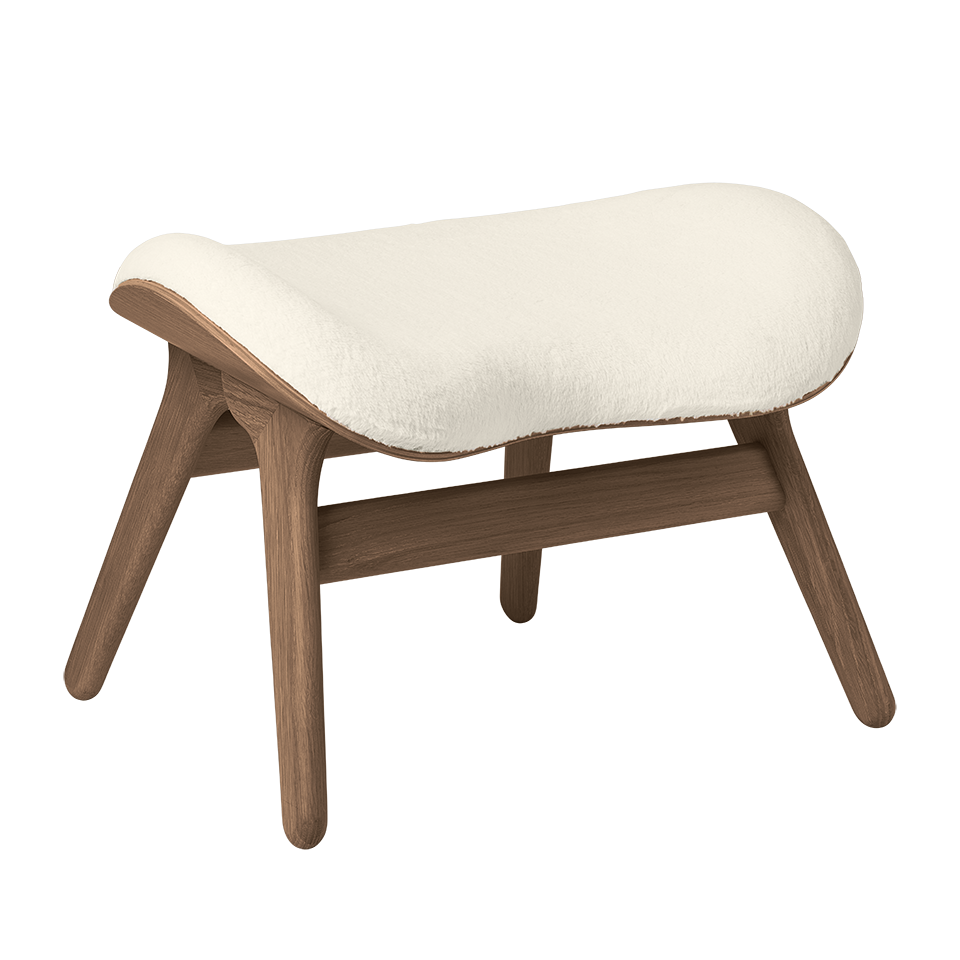 UMAGE A Conversation Piece Ottoman, Dark Oak