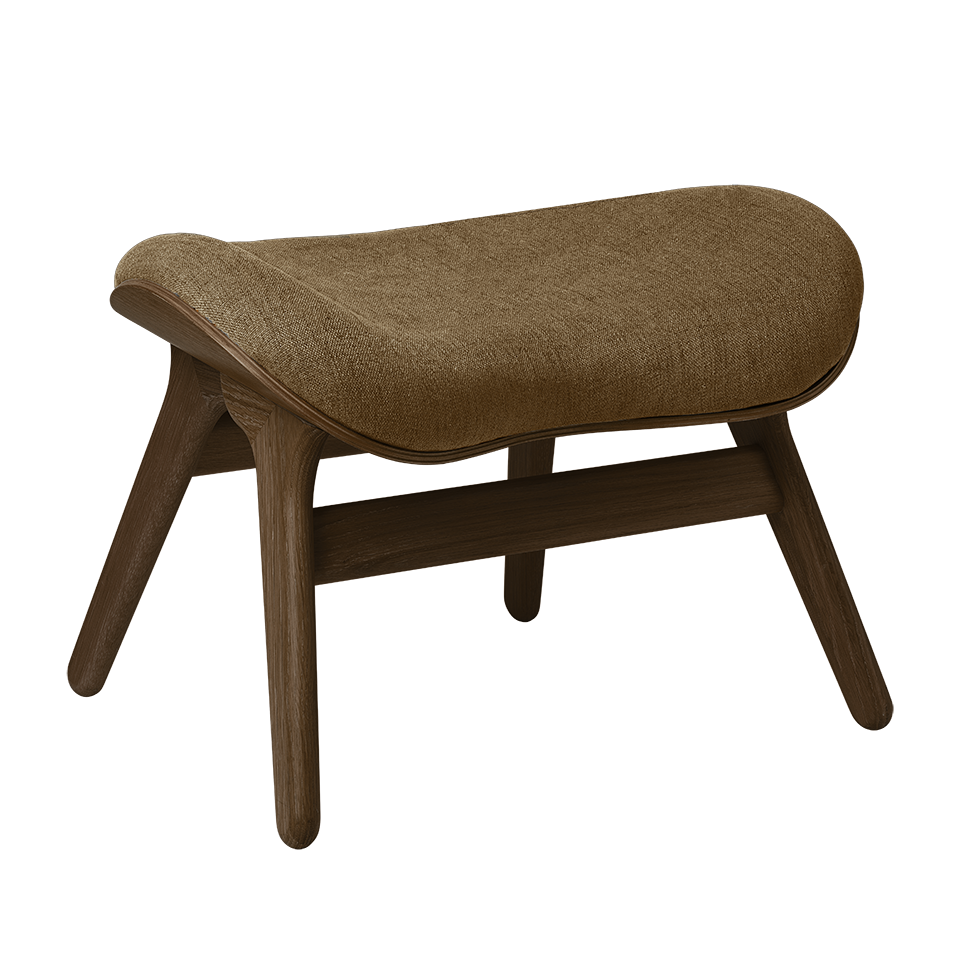UMAGE A Conversation Piece Ottoman, Dark Oak