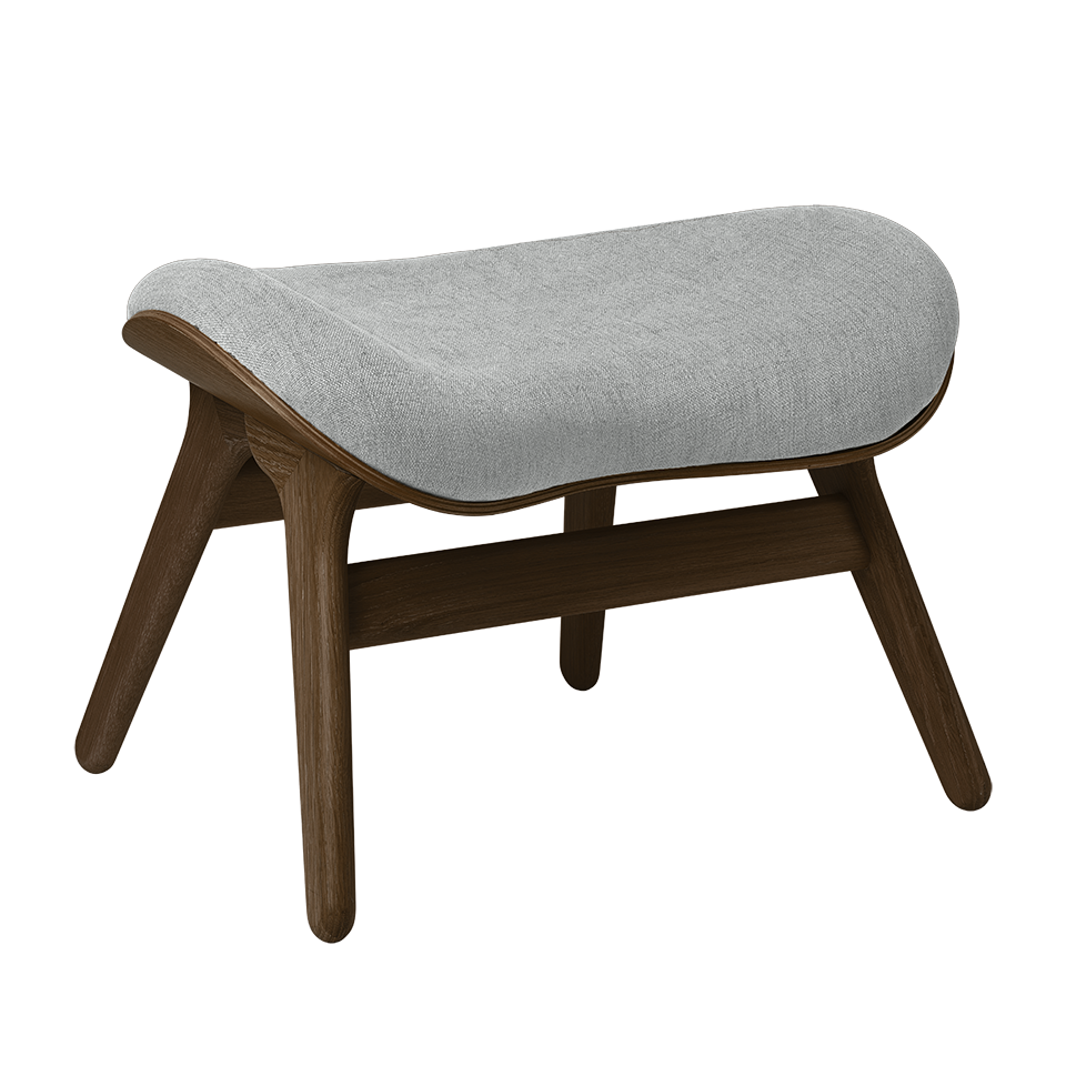 UMAGE A Conversation Piece Ottoman, Dark Oak