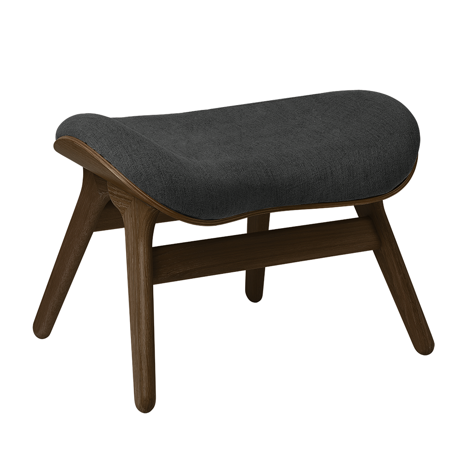 UMAGE A Conversation Piece Ottoman, Dark Oak