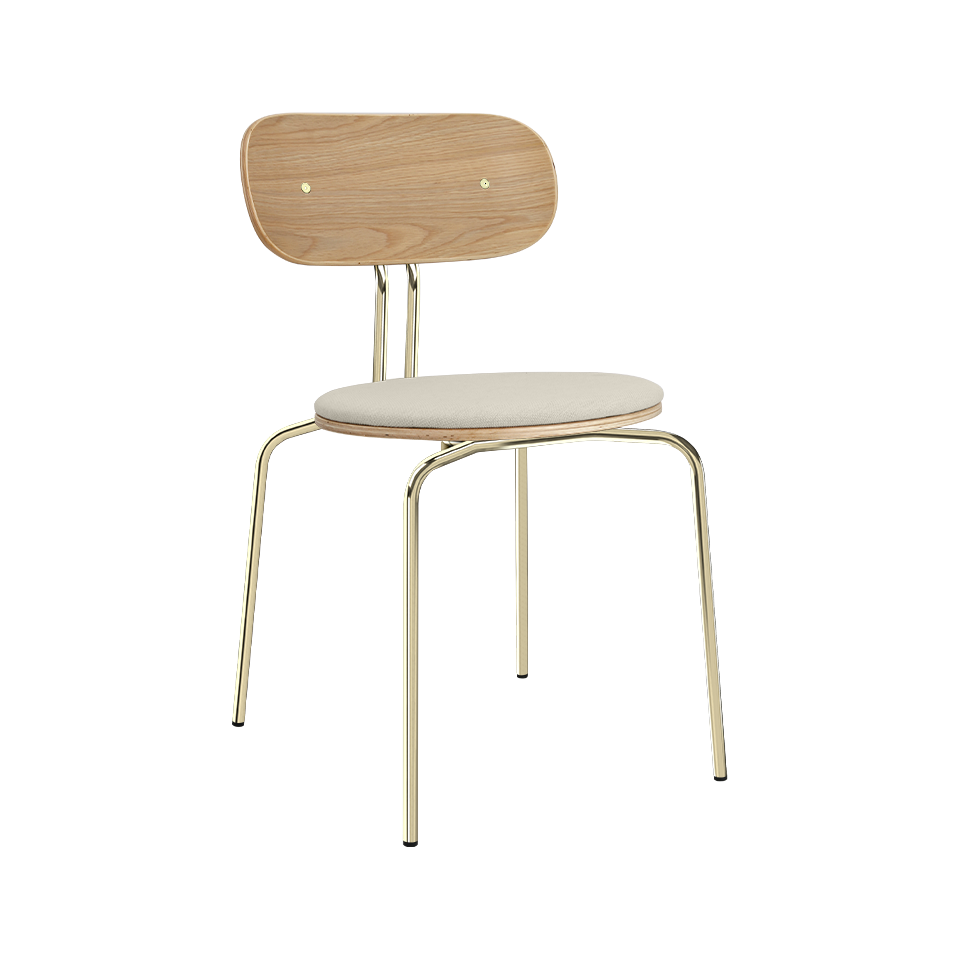 UMAGE Curious Chair, Brass Legs