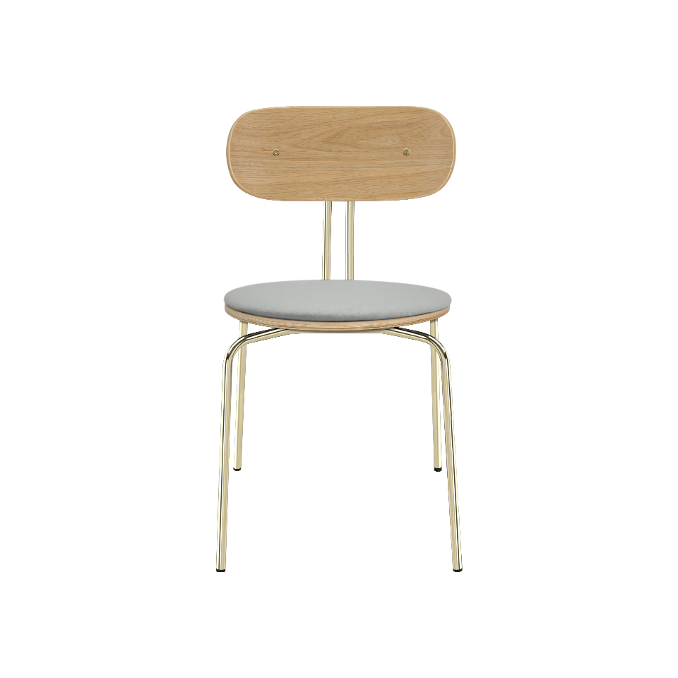 UMAGE Curious Chair, Brass Legs