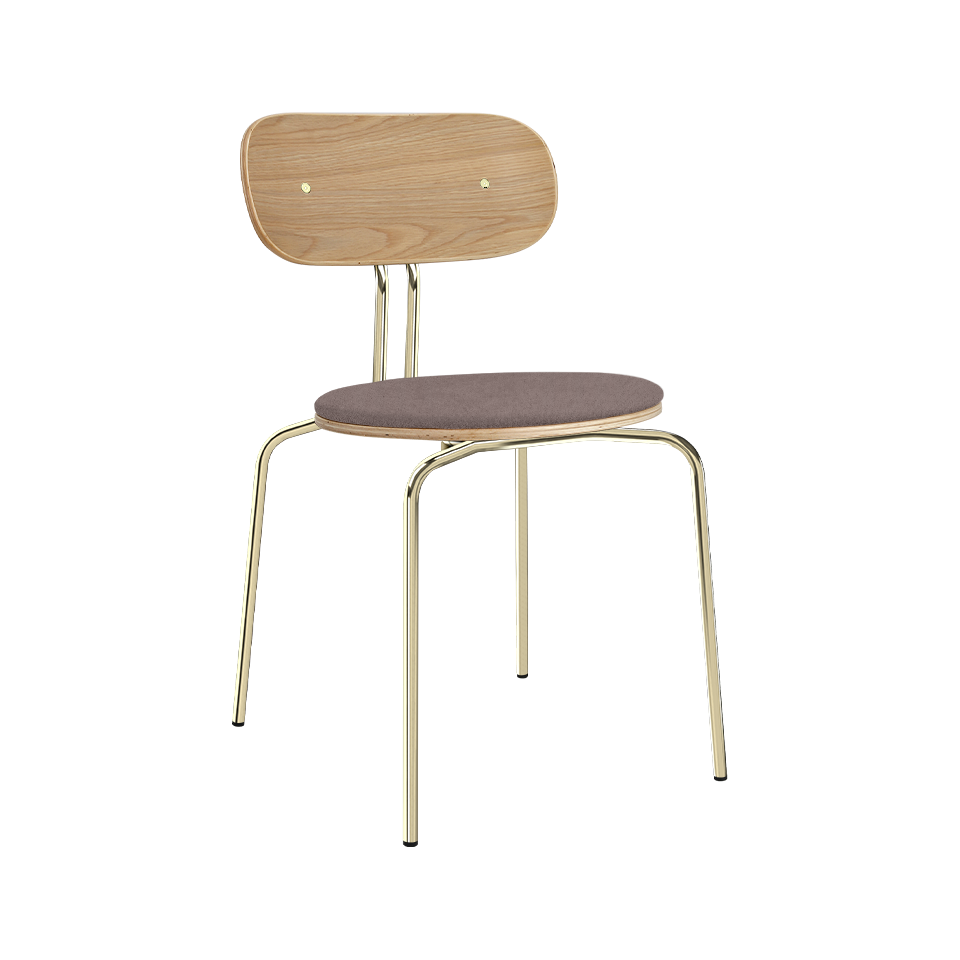 UMAGE Curious Chair, Brass Legs