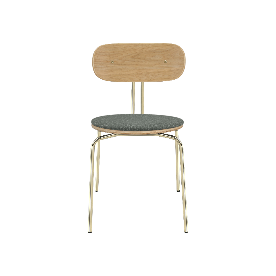 UMAGE Curious Chair, Brass Legs