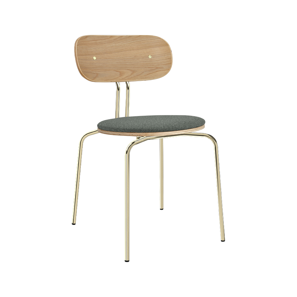 UMAGE Curious Chair, Brass Legs