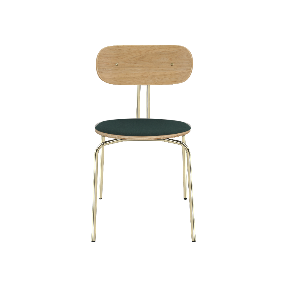 UMAGE Curious Chair, Brass Legs