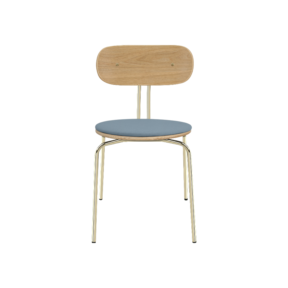 UMAGE Curious Chair, Brass Legs
