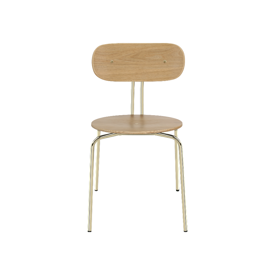 UMAGE Curious Chair, Brass Legs