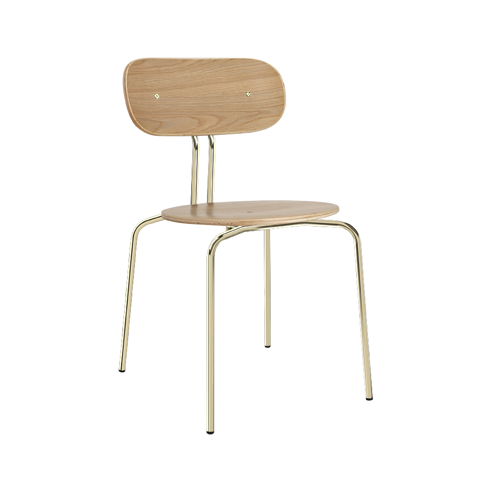 UMAGE Curious Chair, Brass Legs