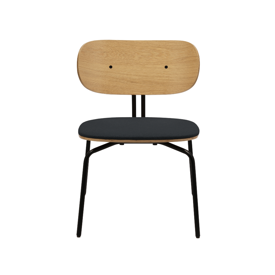 UMAGE Curious Lounge Chair, Black Legs